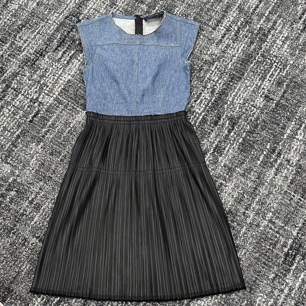Derek Lam Blue and Black Dress